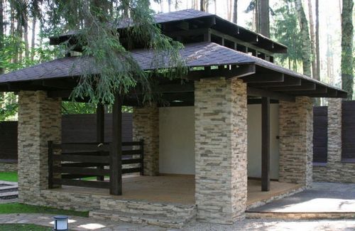 Беседки из камня + фото (беседка, камень) Беседки из камня + фото