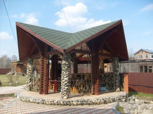 Беседки из камня + фото (беседка, камень) Беседки из камня + фото