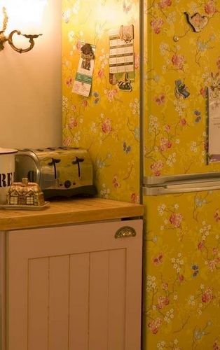 Декупаж холодильника: своими руками фото, салфетками мастер-класс, магниты как сделать, картинки старые и обои Декупаж холодильника: своими руками фото, салфетками мастер-класс, магниты как сделать, картинки старые и обои