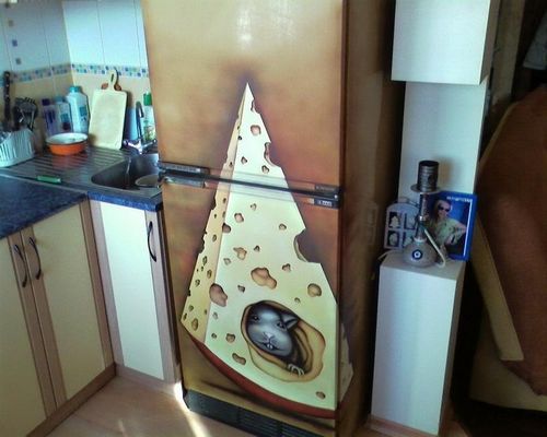 Декупаж холодильника: своими руками фото, салфетками мастер-класс, магниты как сделать, картинки старые и обои (холодильник, краска, магнит) Декупаж холодильника: своими руками фото, салфетками мастер-класс, магниты как сделать, картинки старые и обои