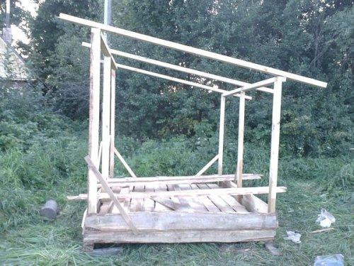 Деревянный сарай своими руками (сарай, деревянный) Деревянный сарай своими руками