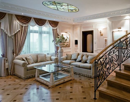 Дизайн гостиной в стиле неоклассика: элегантность и роскошь