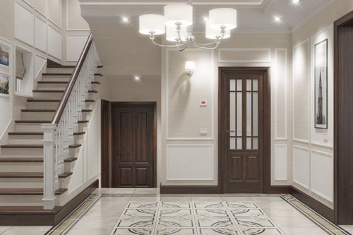 Дизайн прихожей квадратной фото: коридор в квартире, интерьер прямоугольной, ремонт маленький, форма современная