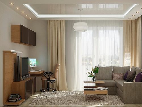 Гостиная в стиле минимализм: интерьер, фото дизайна, современный зал хай-тек, мебель в обычной квартире, диван