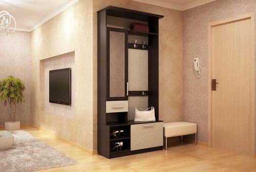 Интерьер маленькой прихожей в квартире фото: дизайн коридора, реальный ремонт малогабаритный, идеи оформления небольших прихожих (прихожая, мебель, квартира) Интерьер маленькой прихожей в квартире фото: дизайн коридора, реальный ремонт малогабаритный, идеи оформления небольших прихожих