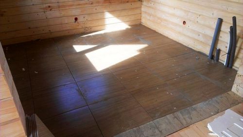 Как положить плитку на деревянный пол: укладка кафеля, как уложить и положить в ванной, стяжка и советы мастеров