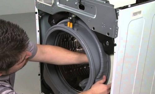Как поменять резинку на стиральной машине: снять с барабана, замена манжеты люка LG, заменить уплотнитель
