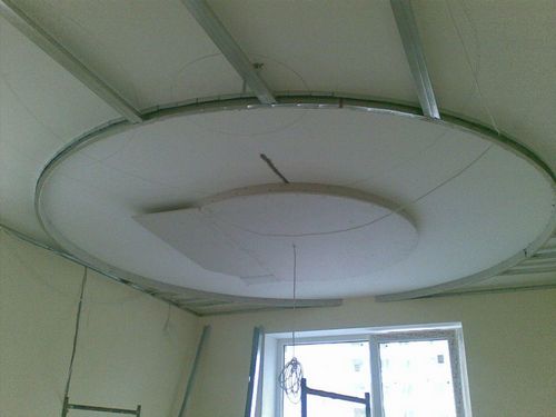 Как сделать подвесной потолок из гипсокартона своими руками видео: пошаговая инструкция по монтажу, фото с установкой