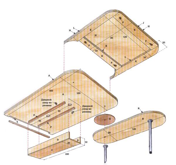 Как сделать стол своими руками