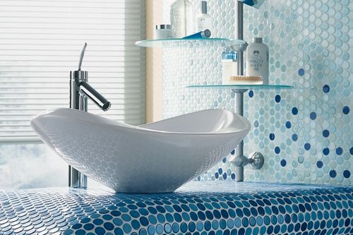 Как укладывать мозаику в ванной