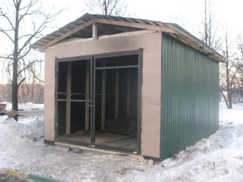 Каркасный гараж своими руками: поэтапное строительство гаража. Фото (гараж, крепить) Каркасный гараж своими руками: поэтапное строительство гаража. Фото