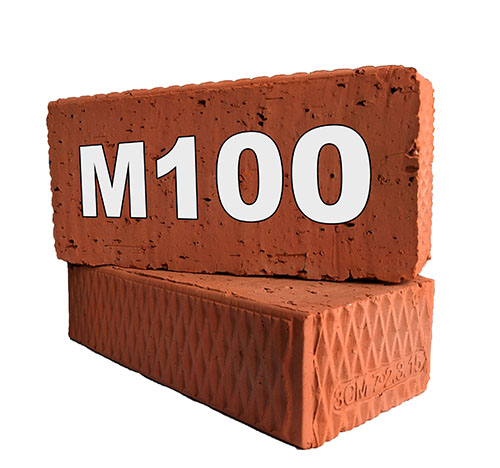 Кирпич М100 - виды, характеристики