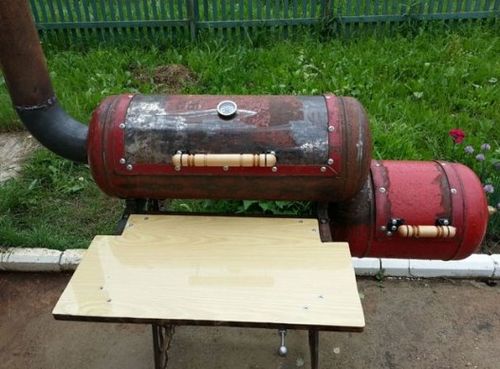 Коптильня из газового баллона своими руками (баллон, коптильня, копчение) Коптильня из газового баллона своими руками