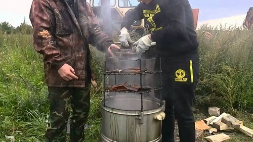Коптильня из стиральной машины своими руками (коптильня, машина) Коптильня из стиральной машины своими руками