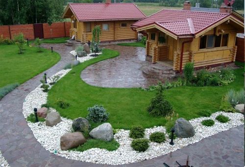 Ландшафтный дизайн на 6 сотках (ландшафтный, сотка) Ландшафтный дизайн на 6 сотках