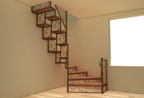 Лестница гусиный шаг: утиный, онлайн расчет, фото и чертеж своими руками, лапки и отзывы, деревянные и металлические