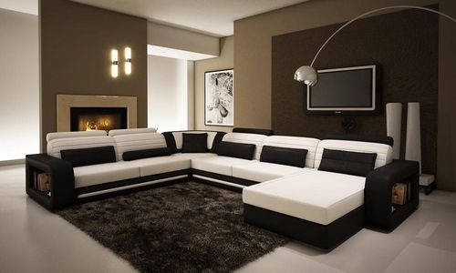 Мягкий уголок в гостиную: для зала фото, мебель для отдыха, кожаный угол Украина, дизайн