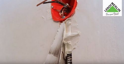 Монтаж скрытой электропроводки: фото, видео инструкция (монтаж, помощь) Монтаж скрытой электропроводки: фото, видео инструкция