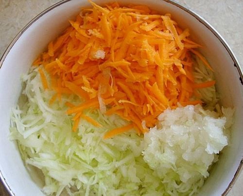 Оладьи из кабачков и моркови: рецепт с луком и чесноком, сладкие оладушки с сыром (кабачок, оладья, морковь) Оладьи из кабачков и моркови: рецепт с луком и чесноком, сладкие оладушки с сыром