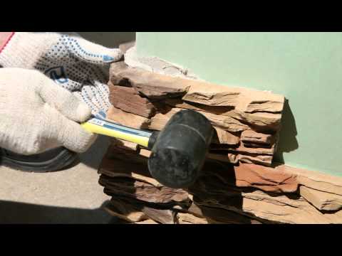 Укладка декоративного камня на стену: фото, видео (камень, декоративный) Укладка декоративного камня на стену: фото, видео