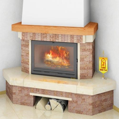 Печка-камин: отопление дачи, фото обогрева дома частного, отопительно-варочная мини, Филипьева на дровах