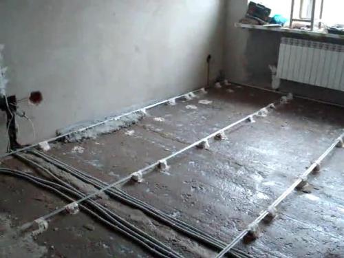 Подготовка пола под стяжку (стяжка, пол) Подготовка пола под стяжку