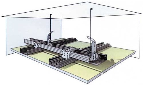 Подвесной потолок из гипсокартона своими руками: пошаговая инструкция
