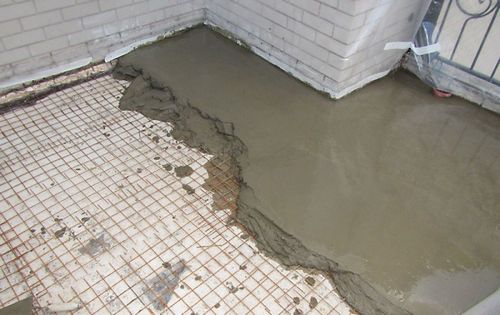 Пол на балконе (балкон, пол) Пол на балконе