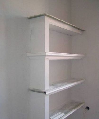 Полки из гипсокартона + фото (гипсокартона, полка, каркас) Полки из гипсокартона + фото