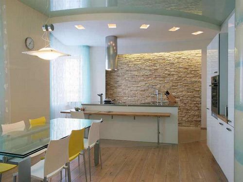 Потолки из гипсокартона для кухни фото: на маленькой кухне, дизайн подвесных, как сделать своими руками, видео-инструкция по установке