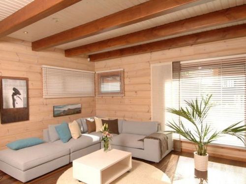 Потолочные покрытия для деревянного дома - требования и варианты оформления
