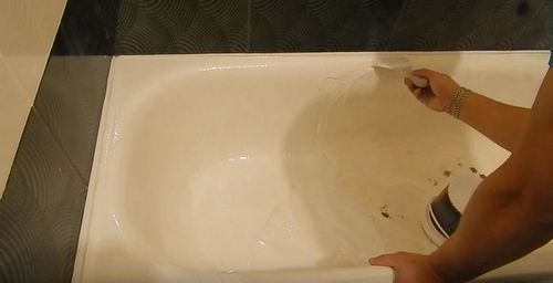 Реставрация ванн жидким акрилом: фото, видео, отзывы