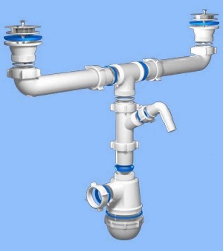 Сифон для раковины на кухню: устройство и установка, сифон для двойной мойки, как правильно установить, фото, видео-инструкция