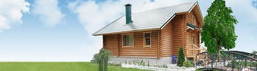 Смета и стоимость строительства деревянного дома из бревна и бруса профилированного и клееного