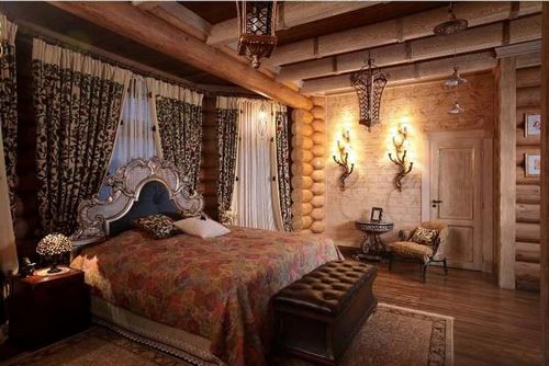 Спальня в деревенском стиле: фото и дизайн сельского дома, интерьер провансаль, маленькая своими руками