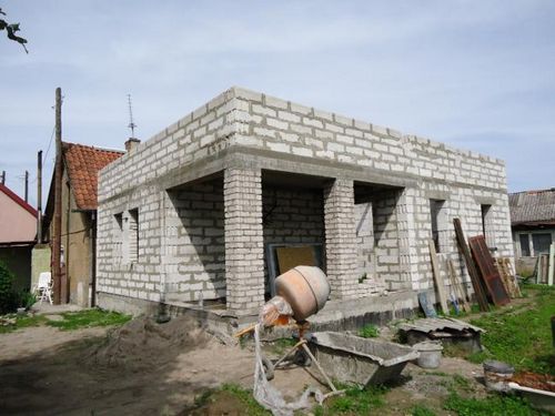 Строительство частных домов, этапы