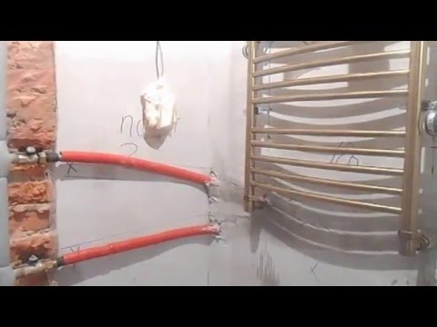 Установка полотенцесушителя в ванной своими руками: фото, видео инструкция (полотенцесушителя, установка) Установка полотенцесушителя в ванной своими руками: фото, видео инструкция