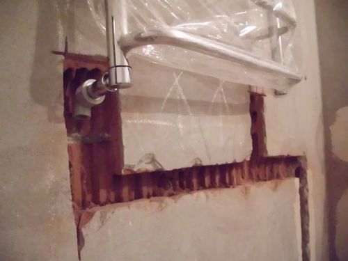 Установка полотенцесушителя в ванной своими руками: фото, видео инструкция (полотенцесушителя, установка) Установка полотенцесушителя в ванной своими руками: фото, видео инструкция
