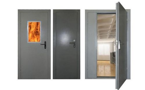 Входные противопожарные двери и правила их выбора