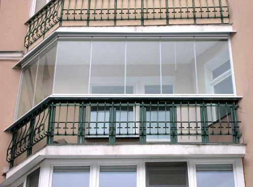 Виды остекления балконов