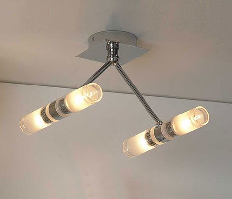 Влагозащищенные светильники для ванной комнаты + фото