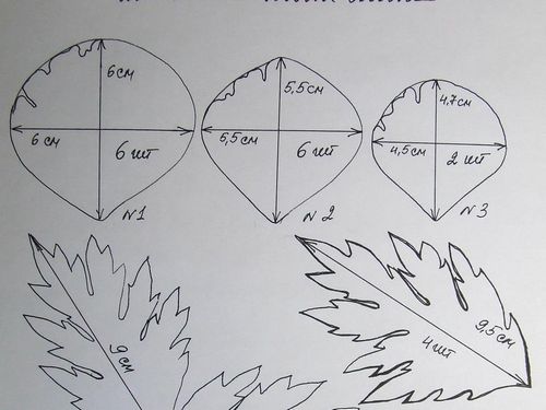 Выкройки цветов из фоамирана: распечатать своими руками трафареты, лепестков фото и шаблоны для сакуры