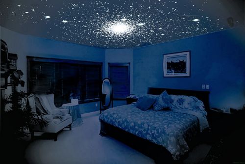 Звездное небо своими руками на потолке: как можно сделать