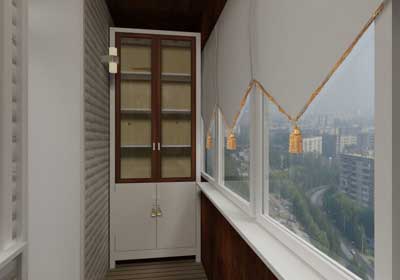 Дизайн кухни с балконом: интерьер штор для лоджии, объединенной с кухней, с балконной дверью
