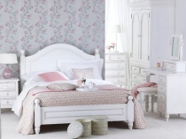 Как оформить спальню в стиле прованс? Фото дизайна красивых интерьеров, выбор штор для спальни прованс, люстры, мебели, элементов декора, цвета обоев