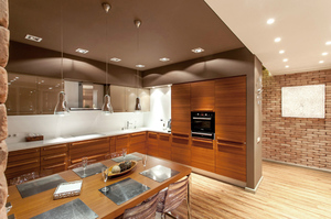 Кухня в стиле лофт - дизайн кухни, кухни-гостиной, достоинства и недостатки стиля